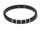18kt white gold, diamond and black ceramic Domino bracelet